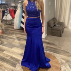 Gorgeous Royal Blue Prom Dress