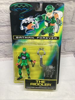 NIB Batman Forever Movie The Riddler Action Figure 1995 Kenner