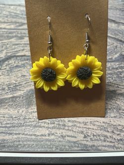 Sunflower Earrings