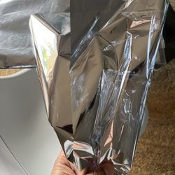 85 18x30 Sheets Silver Foil Sheets, Mylar Sheets, Silver mirrorized Sheets 