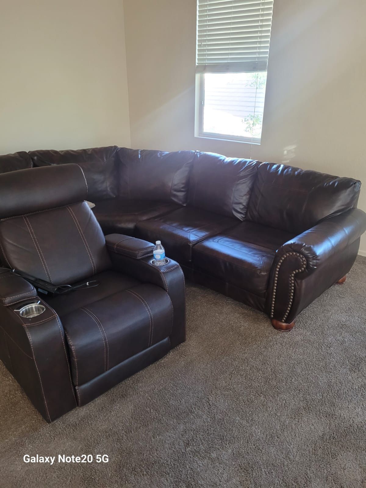 Leather Couche Set
