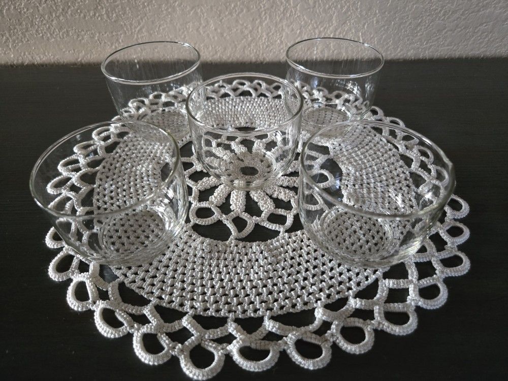 5 Votive Holders
