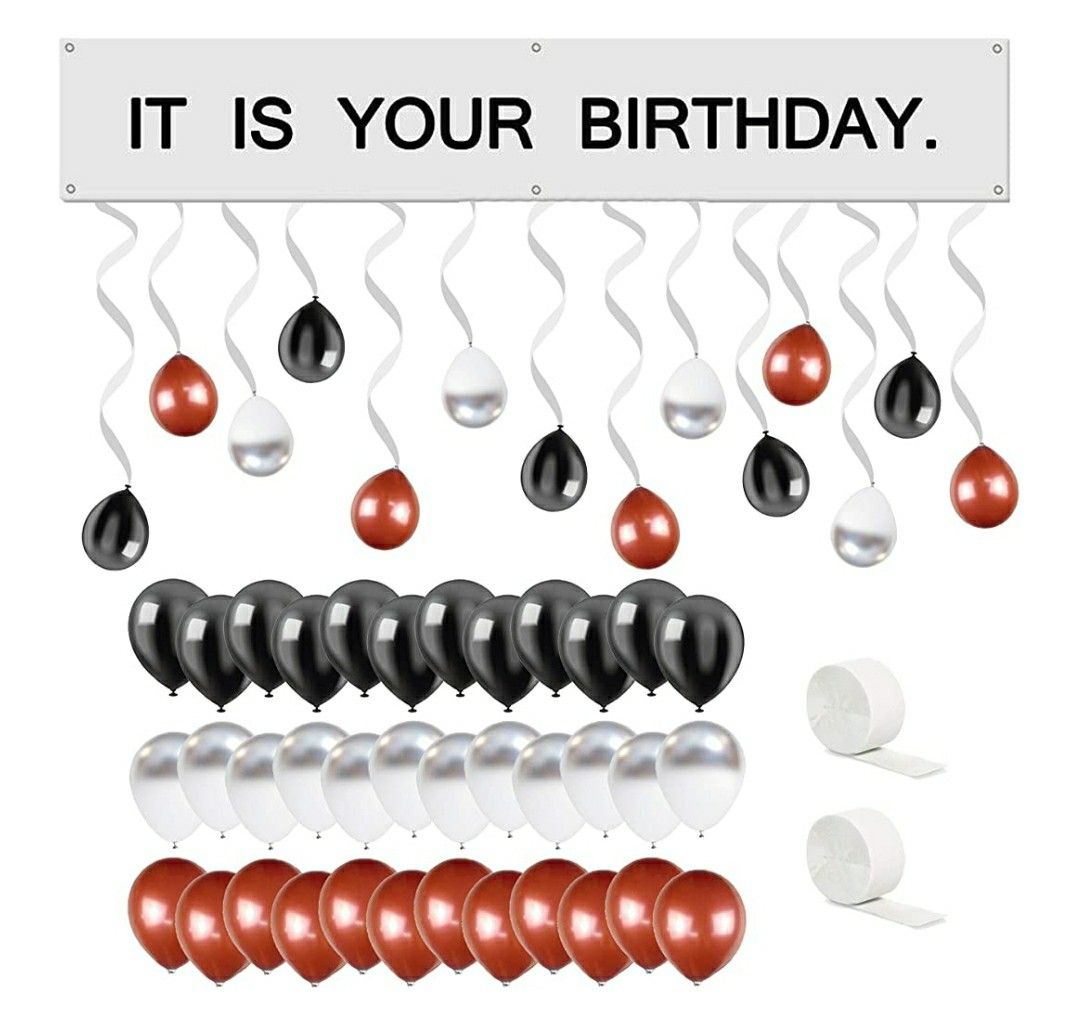 birthday decorations kit