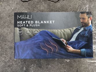 Brand new in box Heated blanket