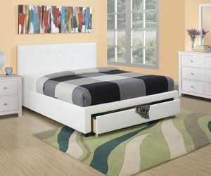 White Queen Bed