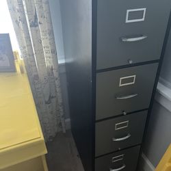 4 Drawer Metal Filing Cabinet