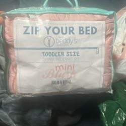 Beddys Toddler Size Zipper Bedding