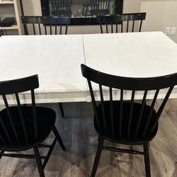 Table With 4 Chairs