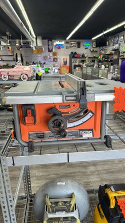 Ridgid table saw