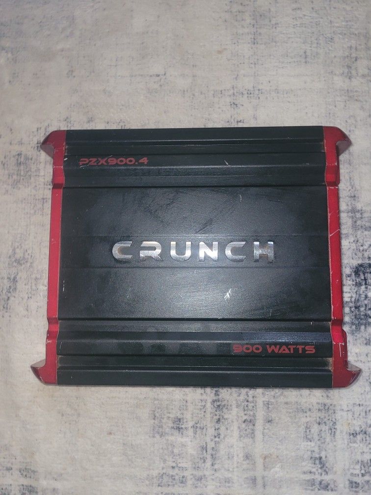 Used CRUNCH 900WATT 4 CHANNEL