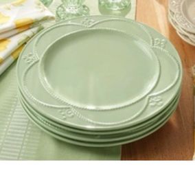 Platos Marbella  menta Princess house