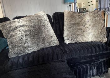 Gray Pillows for sale 24x24