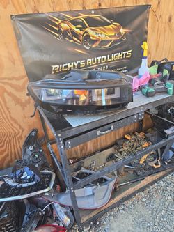 2022 2023 2024 HYUNDAI IONIQ 5 LEFT SIDE HEADLIGHT PROJECTOR TYPE OEM KOREA