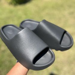 Onyx Yeezy Slides