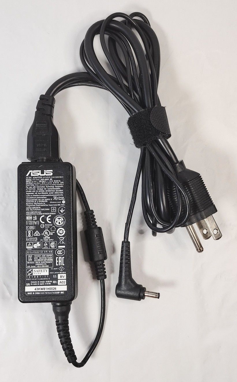 Asus, Chicony, HP, Toshiba Laptop AC Adapter Chargers