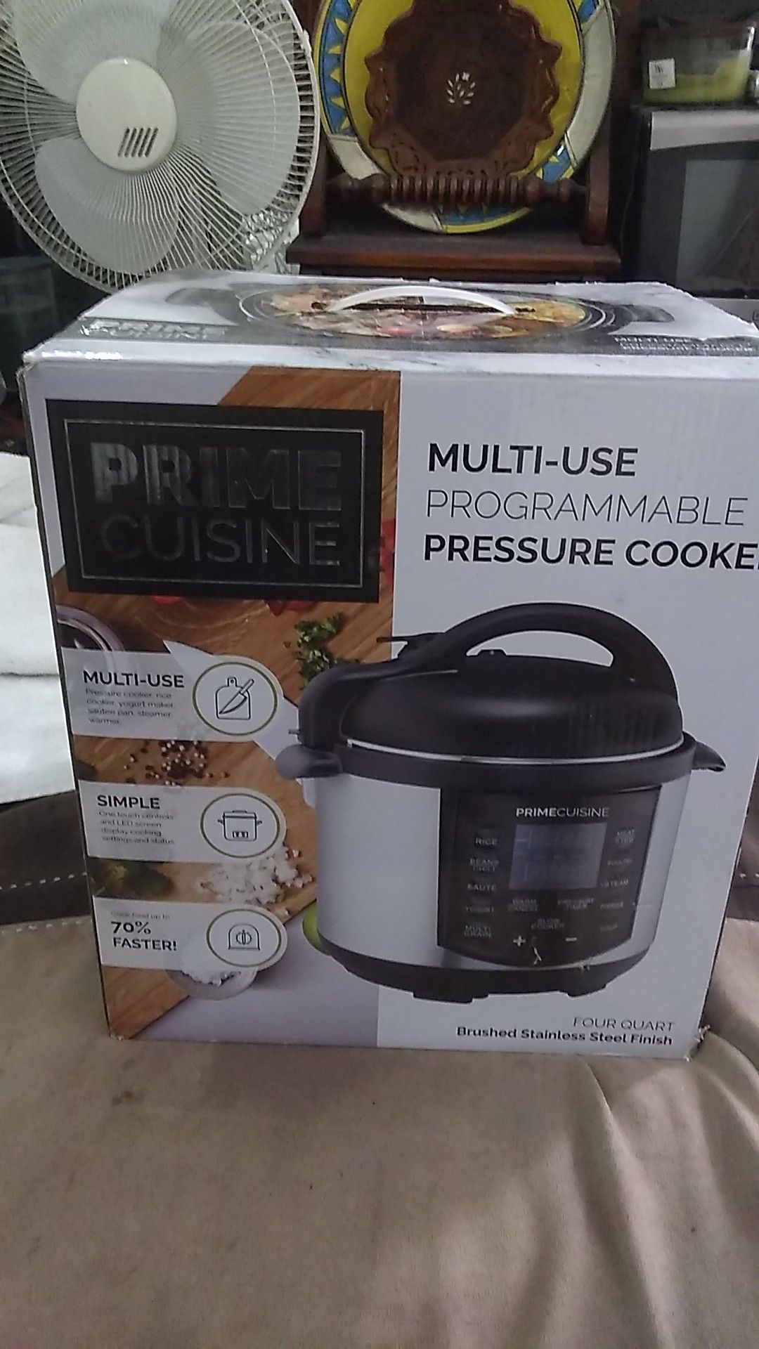 PRIME CUISINE MULTI USE PROGRAMMABLE PRESSURE COOKER