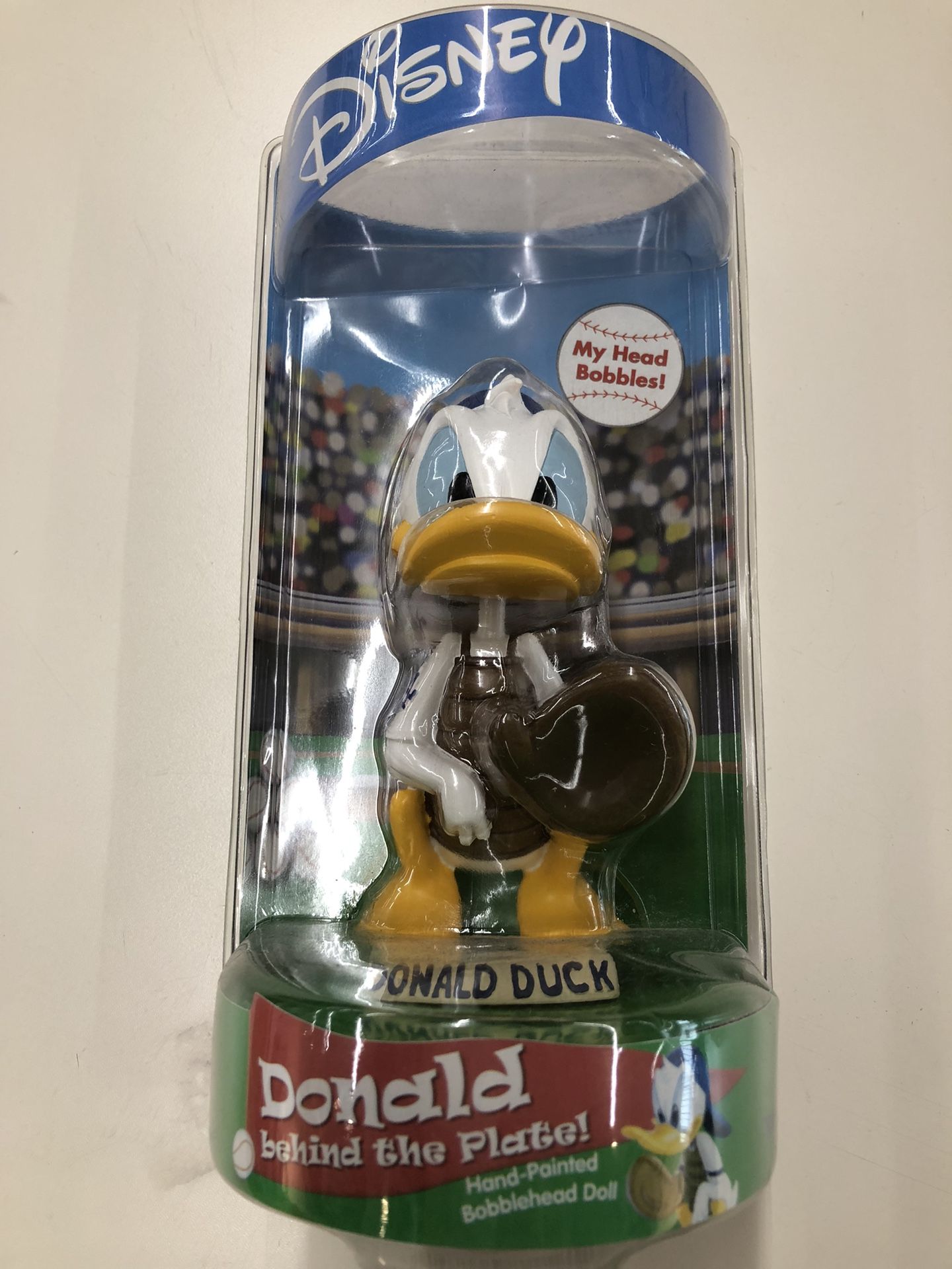 Donald Duck “Behind the Plate” LOS ANGELES DODGERS Disney Bobblehead