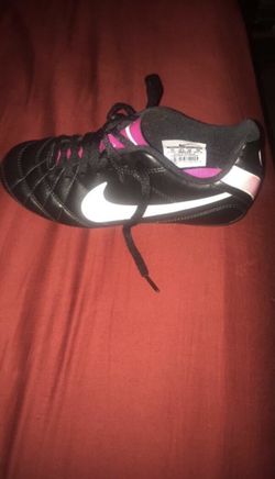 Youth indoor soccer cleats and socks with built in shin pads