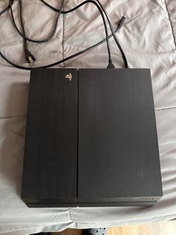 PS4 with games and remote