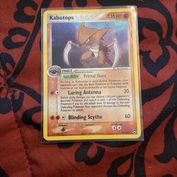 Kabutops Pokémon 