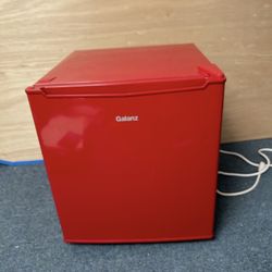 Red Mini Fridge