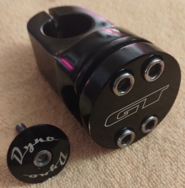 (YES IT'S STILL AVAILABLE) Vintage GT/DYNO BMX Black Piston Stem 