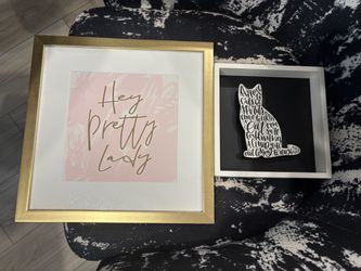 Set of 2 Decorative Wall Art Prints 🖼️✨