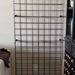 Metal Wine Storage/wall Rack - 2 Available 