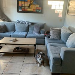 Two Comply Couches With The Pillows Included!