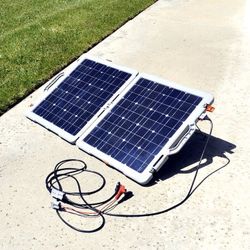 Portable 100 Watts Solar panel 12Volts