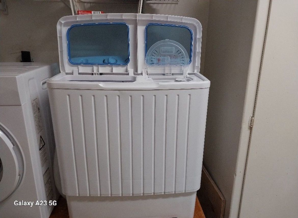 COSTWAY Portable Twin-tub Washing Machine