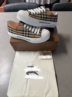 Burberry Vintage Check Low-Top Sneakers