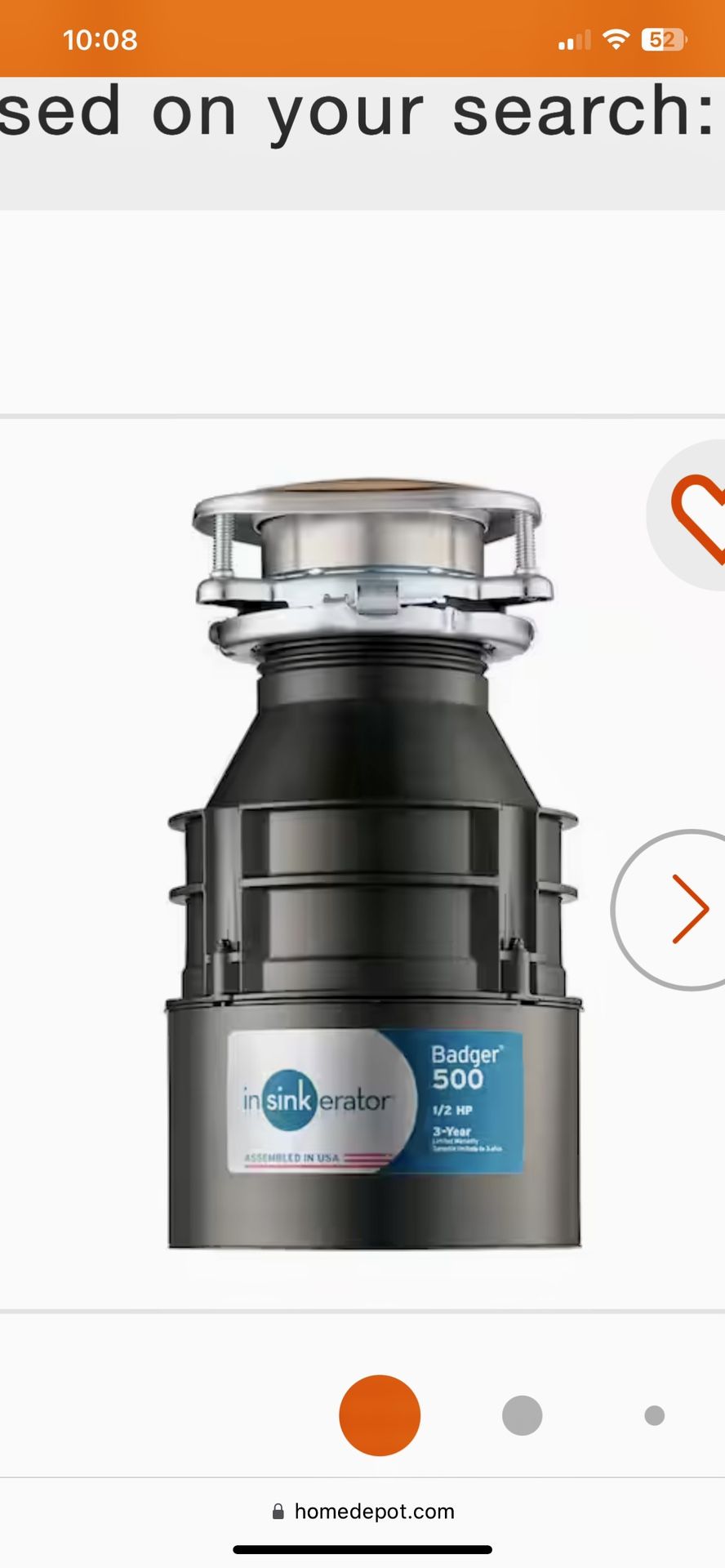 Badger Garbage Disposal 