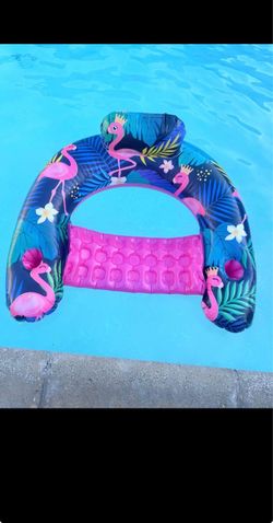 Pool floatie chair