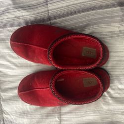 Red Uggs Fit Size Is 9 Through 10