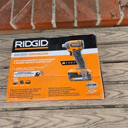 Ridgid 18v Brushless 4mode Impact Drive Kit