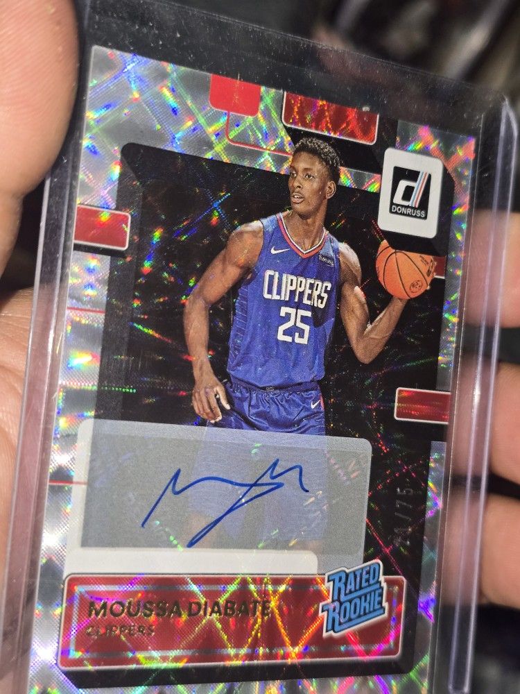 Moussa Diabate RC Auto #ed /75 HORNETS