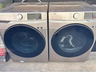Samsung SmartThings Front Load Washer & Dryer Set