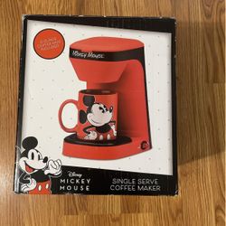 Mickey Mouse Single Serve Coffee Maker