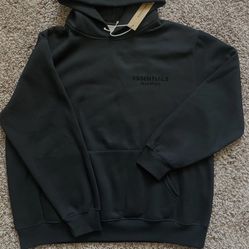 Essentials Black Hoodie 