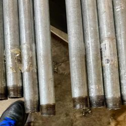 GALVENIZED 3/4 PIPE 30 INCHES