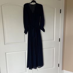 Navy Blue Dress,size-M, $20