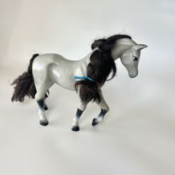Vintage Empire Toy Horse Gray and Black Toy