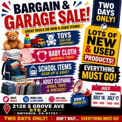 Bargain and Garage Sale