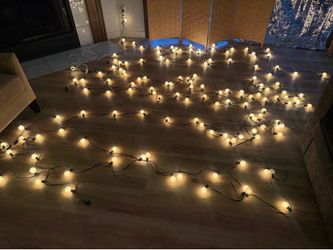 6 Strands Opaque Bistro Lights - 25ft long each strand