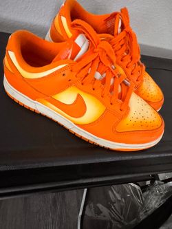 Nike Dunk Low Orange Sneakers size 8