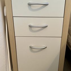 IKEA Side Table With 3 Drawers