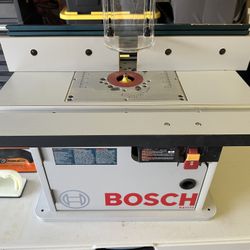 Bosch Router Table