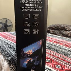 New Unopened Monitor 27inch:Dell Ultrasharp U2722DE