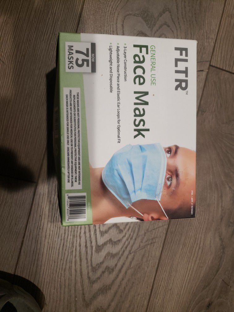 FLTR Face Mask  75 Masks New  Sealed